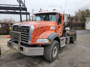 Bel Air dumpster rental truck